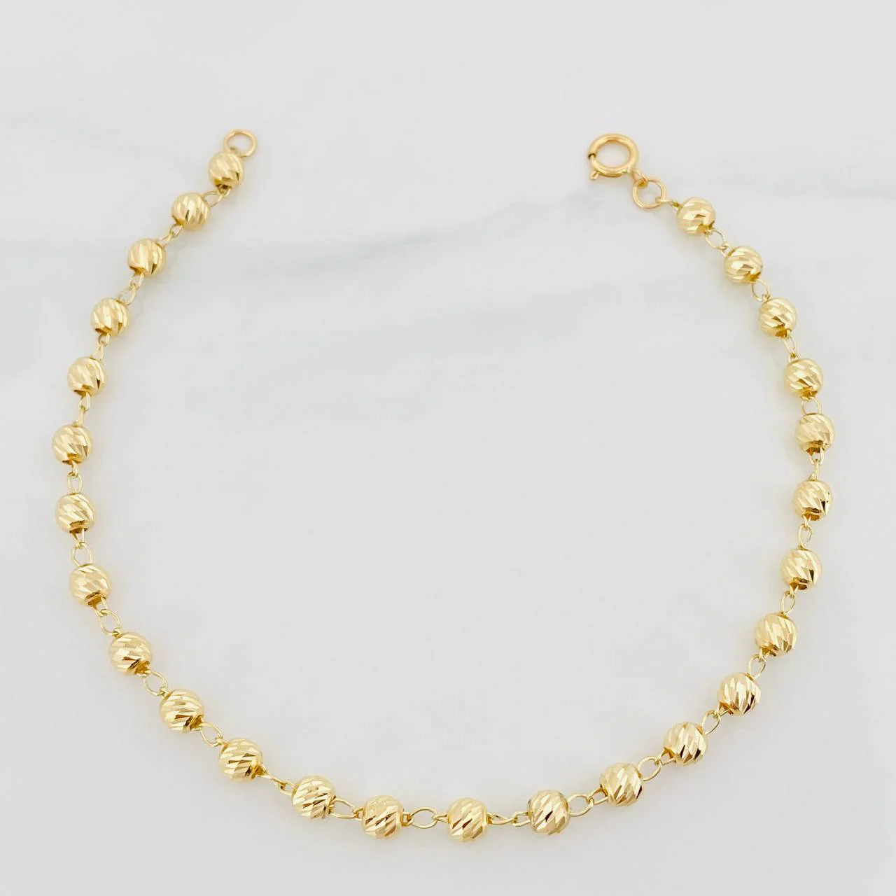 Pulso Tipo Militar 3.15 g / 7 3/4 in / 4 mm Oro Amarillo 18K