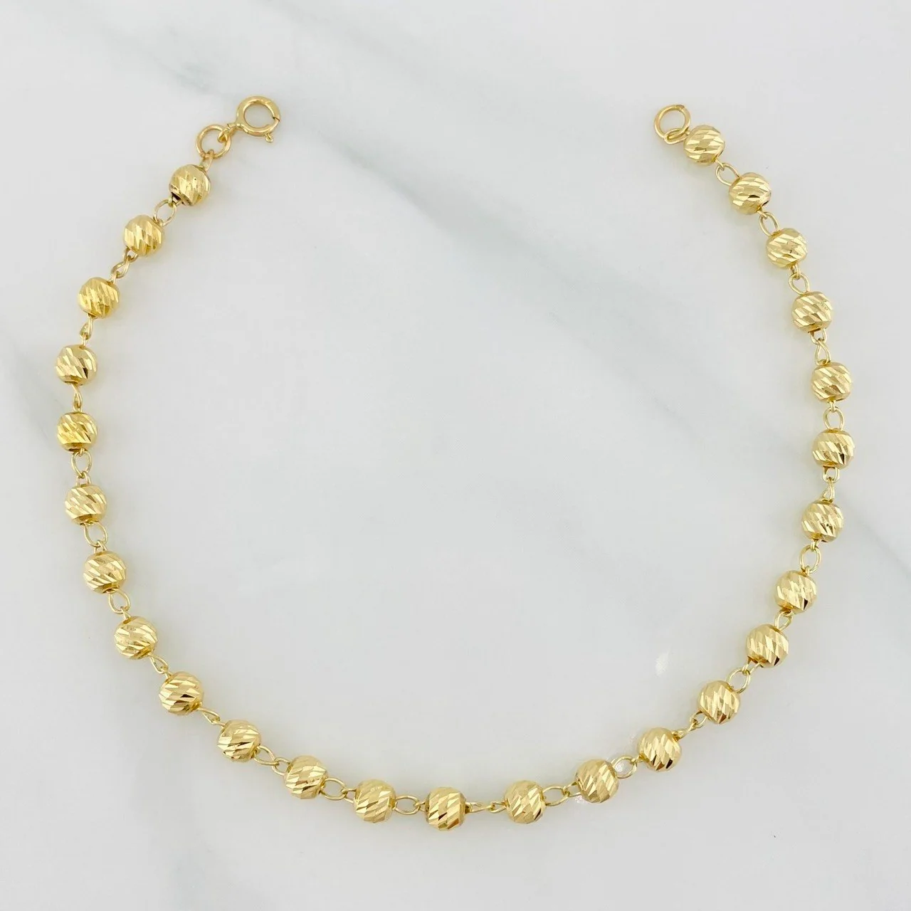 Pulso Tipo Militar 3.85g / 7 1/2 in / 3.92mm Oro Amarillo 18K