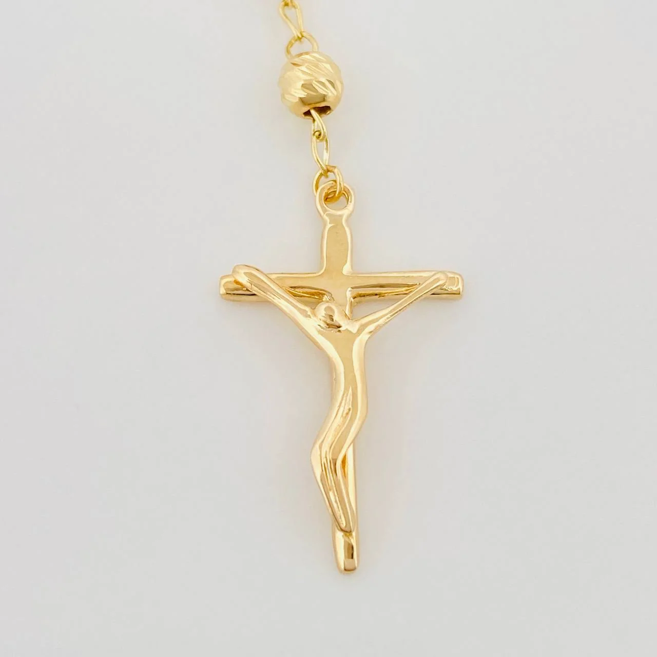 Rosario Virgen Milagrosa 10.45g / 24 in / 3.6mm Tres Oros 18K - Image 2