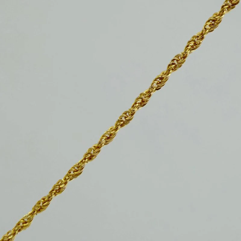 Set Cadena Lazo + Dije Ancla / 1,15 gr / 17 3/4 in Oro Amarillo 18K - Image 4
