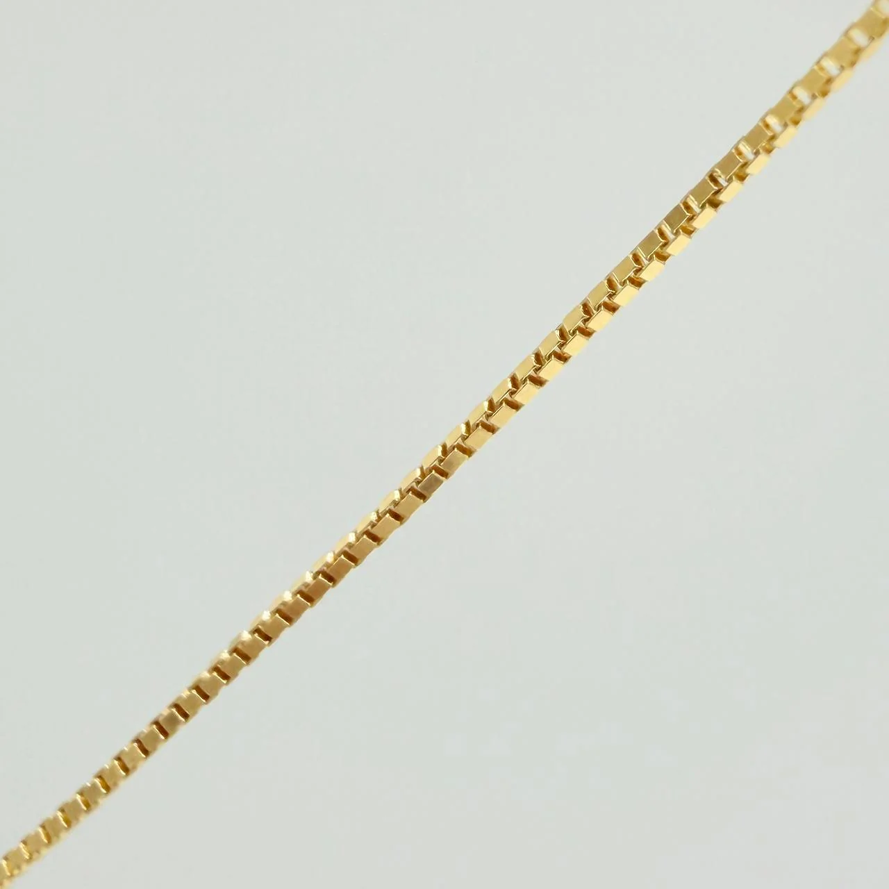 Set Cadena y Dije Veneciana + Estrella David 1.2gr / 15 3/4 in / 0.49mm Oro Amarillo 18K (Oferta) & - Image 5