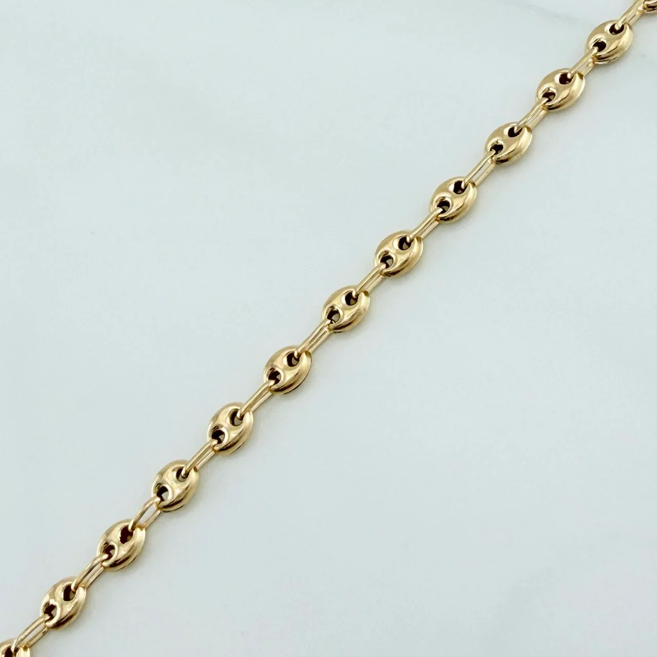 Tobillera Gc 2.65 g / 9 1/2 in / 3.15 mm Oro Amarillo 18K - Image 3