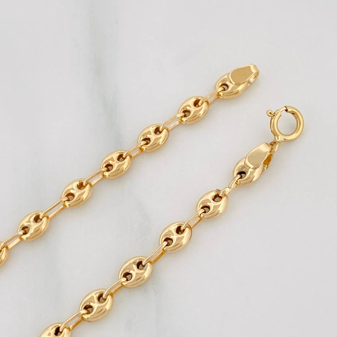 Tobillera GC 2.8g / 7 1/2 in / 3.12mm Oro Amarillo 18K - Image 3
