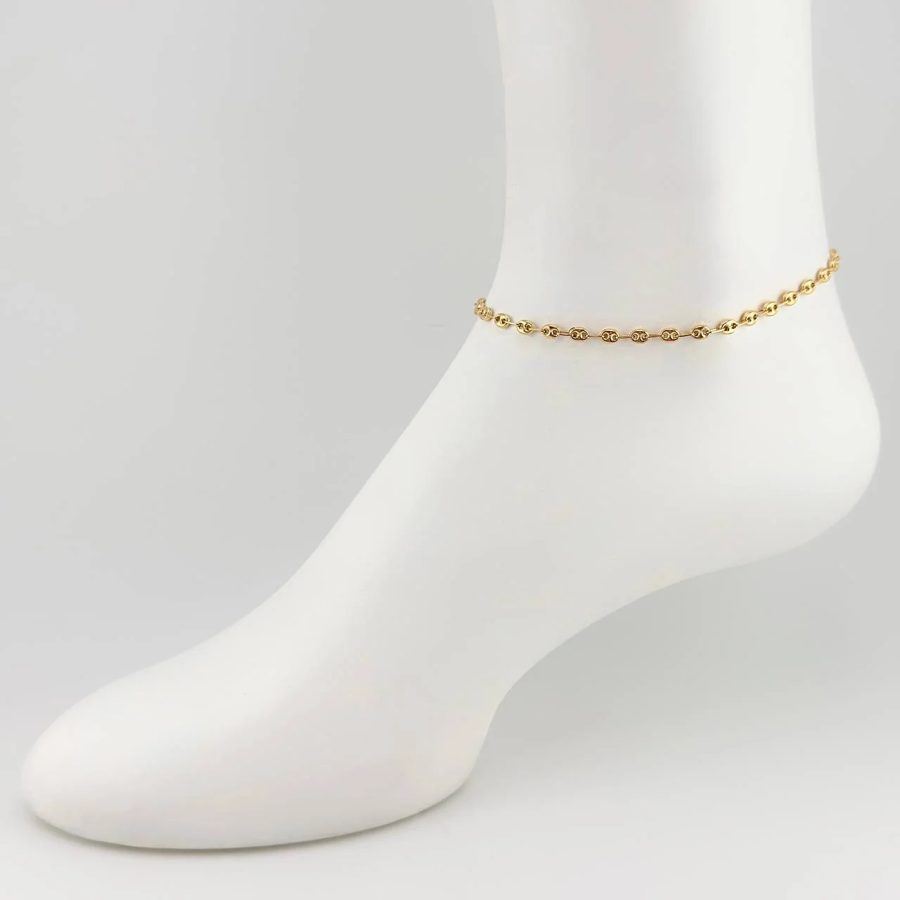 Tobillera Gc 2.95 g / 10 in / 3.5 mm Oro Amarillo 18K - Image 4