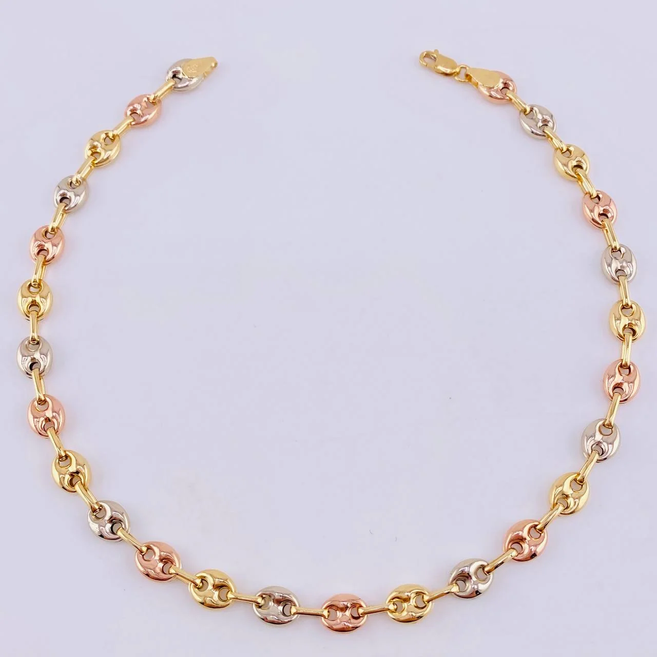 Tobillera Gc 3.35 g / 10 in / 4.1 mm Tres Oros 18K