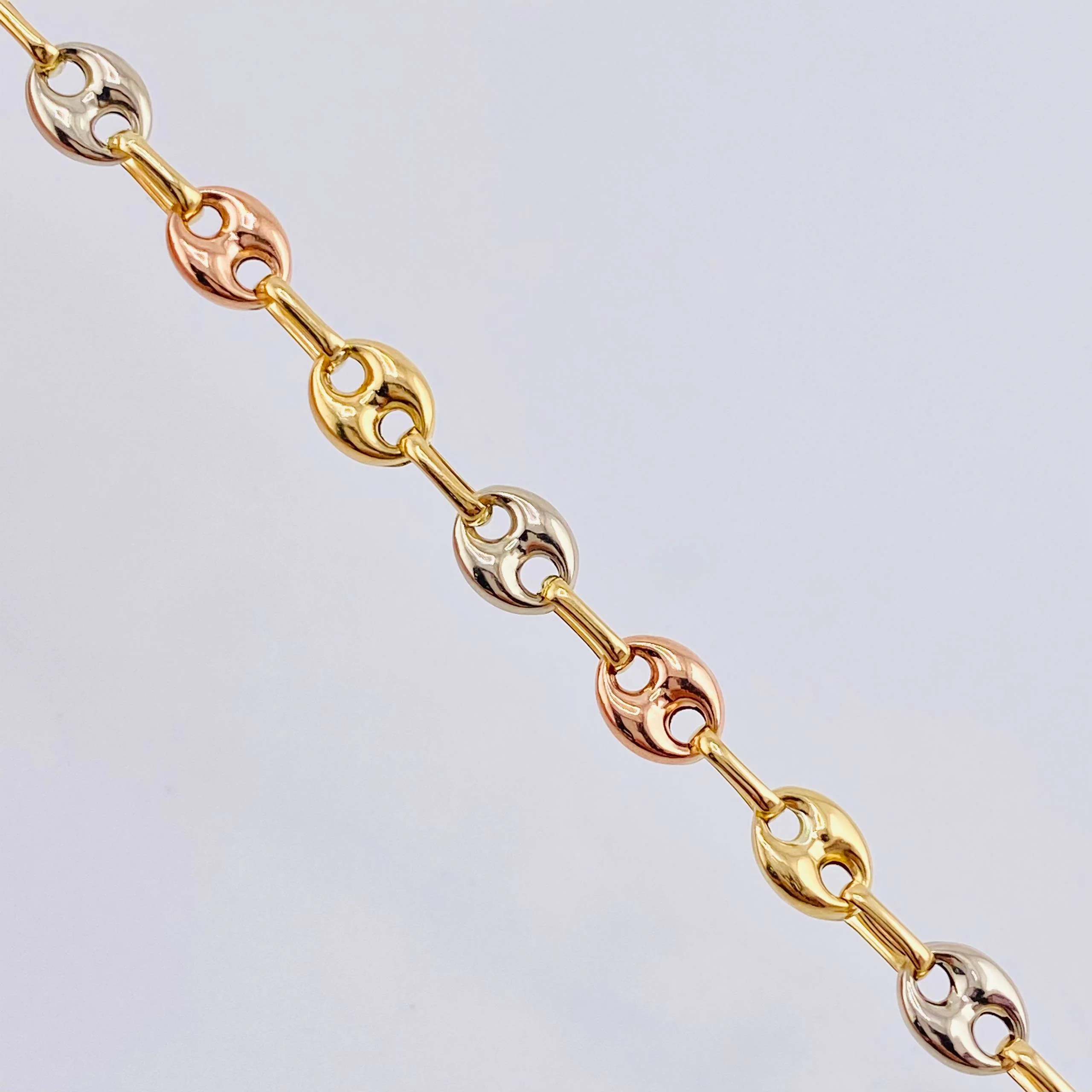 Tobillera Gc 4.3gr / 9 1/4 in / 5.2mm Tres Oros 18K - Image 2