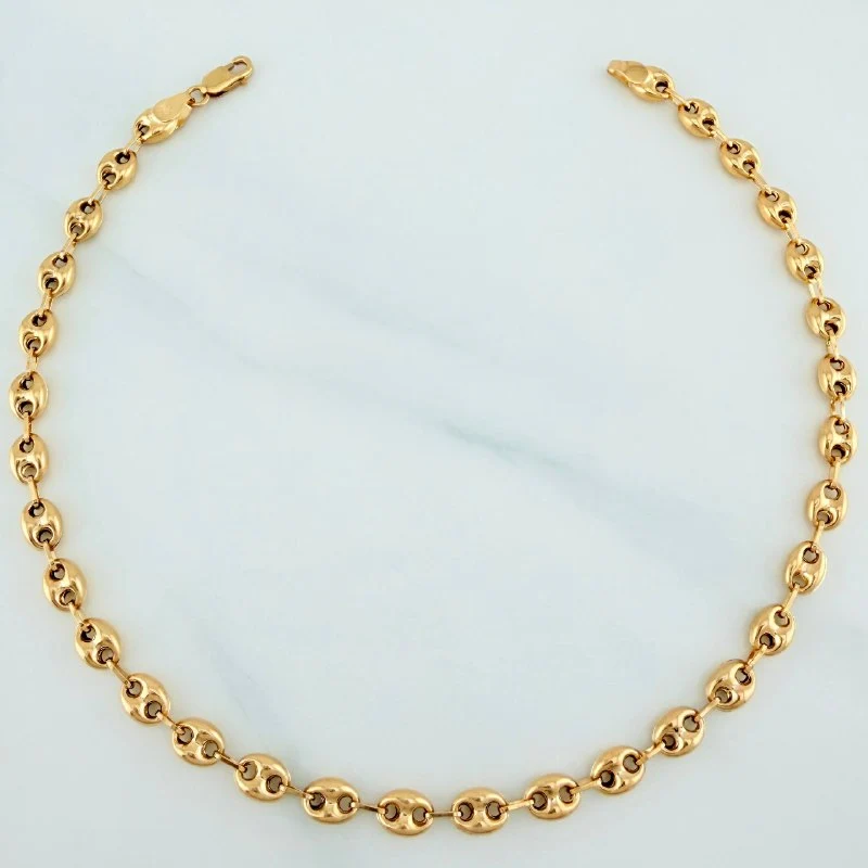 Tobillera Gc 4 g / 11 in / 4.2 mm Oro Amarillo 18K