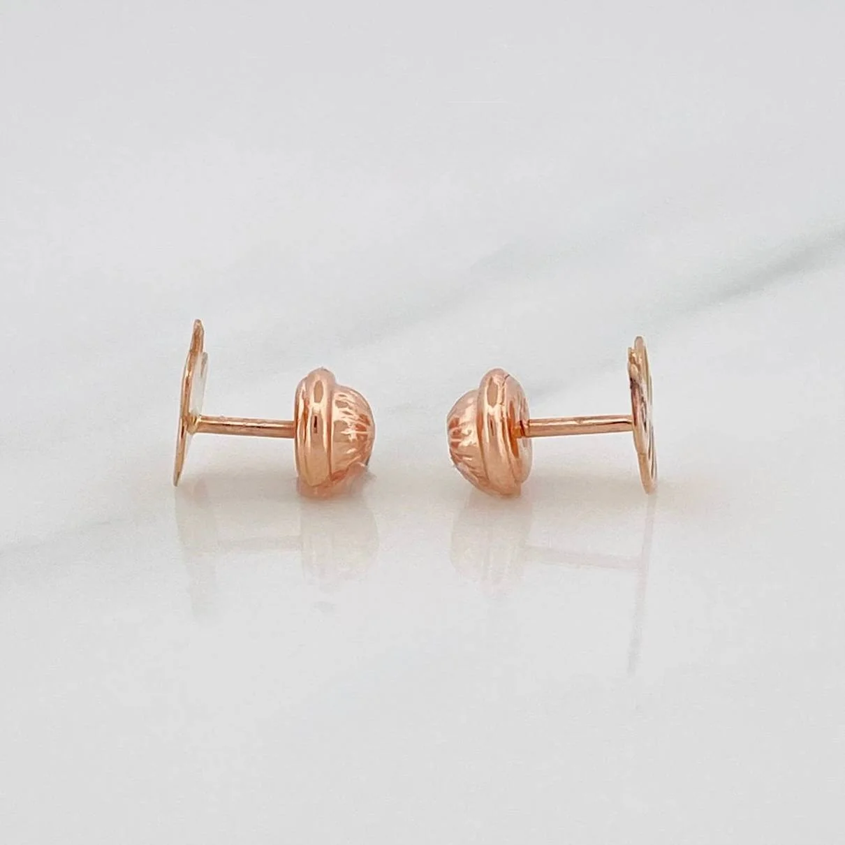 Topos Abejas 0.8 g / in / 8.05 mm Oro Rosa 18K - Image 3