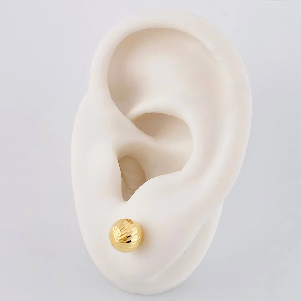 Topos Bola Diamantada 0.95 g / in / 7 mm Oro Amarillo 18K - Image 4
