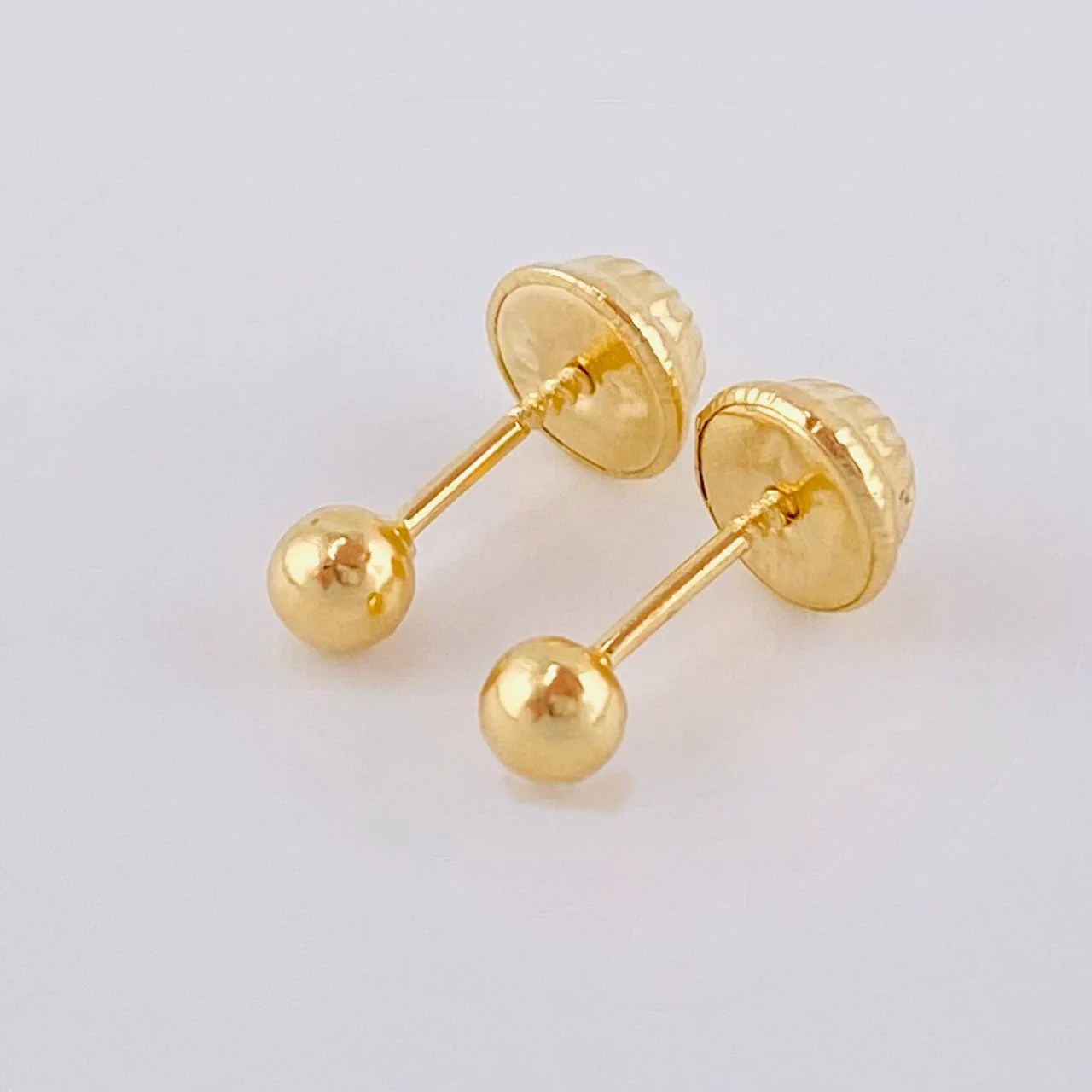 Topos Bola Lisa 4Mm 0.45 g / in / 4 mm Oro Amarillo 18K - Image 3