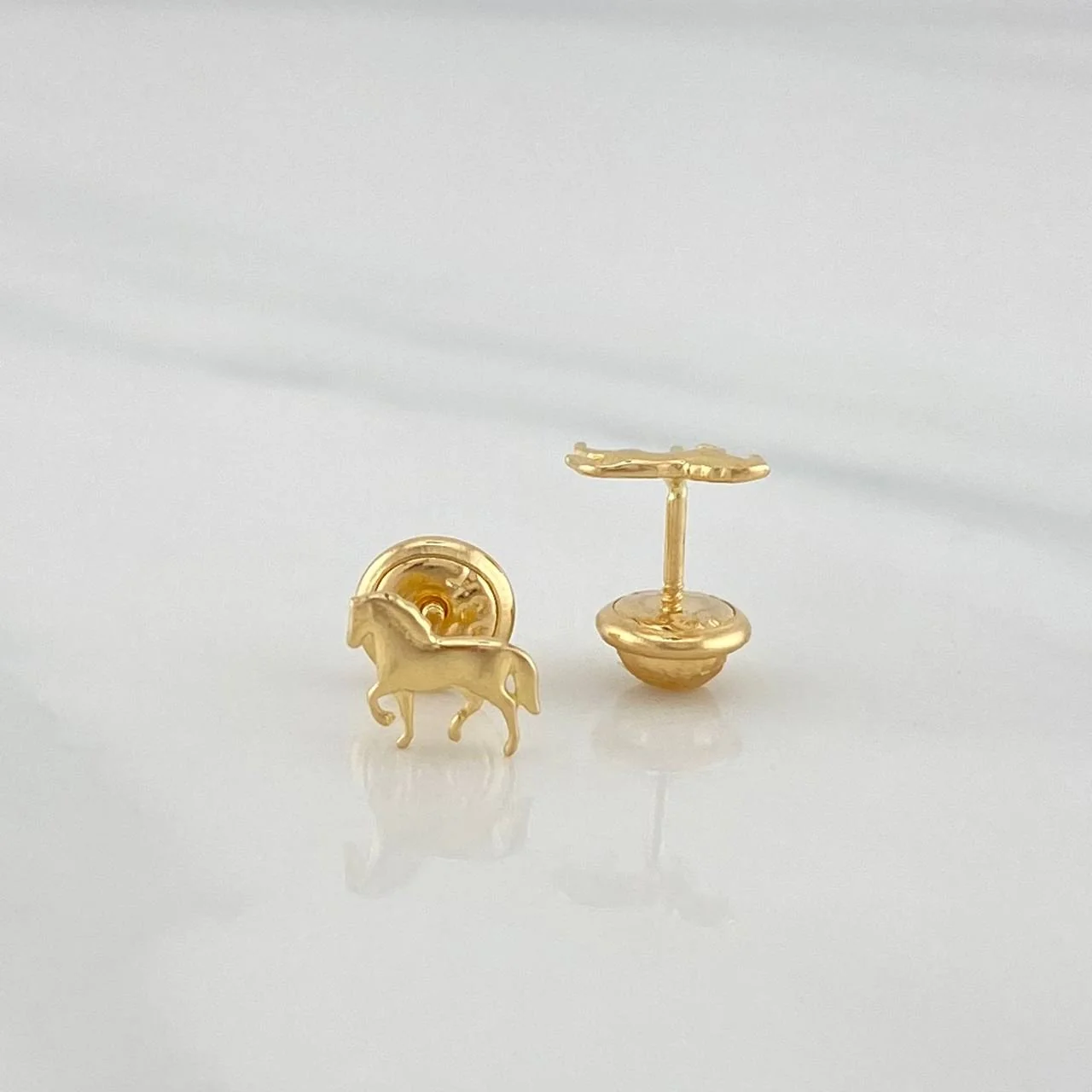 Topos Caballo 0.7 g / in / 4.4 mm Oro Amarillo 18K - Image 2