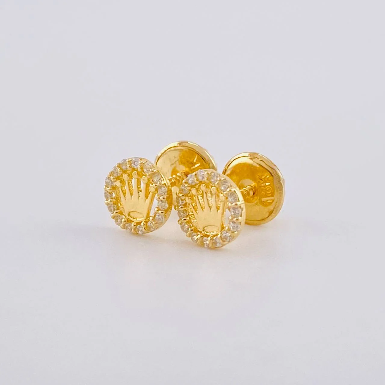 Topos Circulo Corona 0.7g / in / 5.6mm Oro Amarillo 18K - Image 2