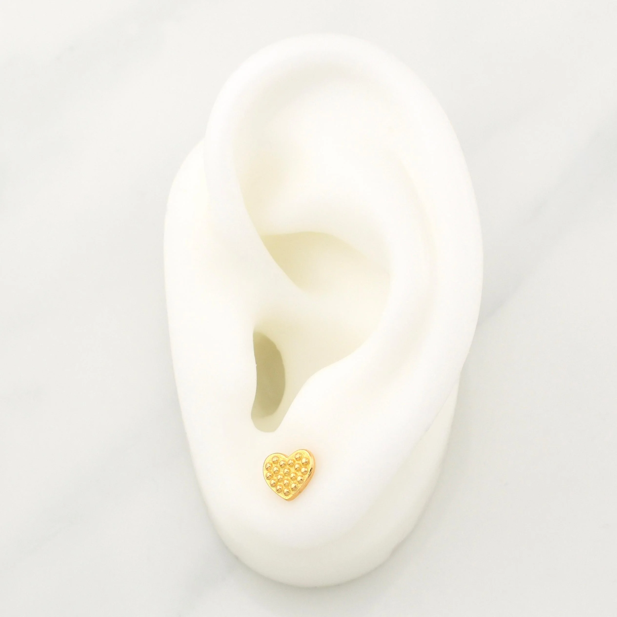 Topos Corazon 1.45gr / 7.9mm Oro Amarillo 18K ! - Image 3