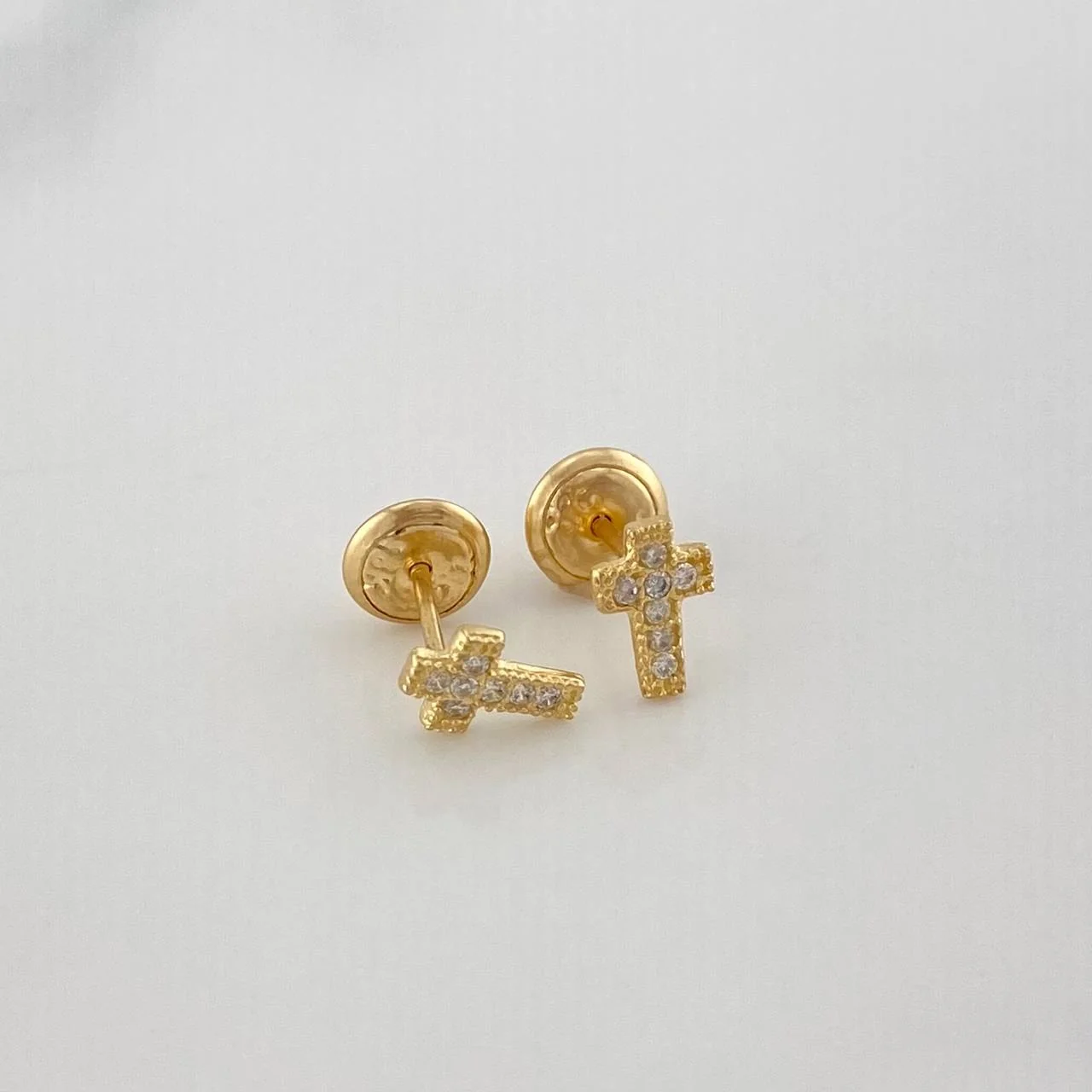 Topos Cruz 0.8 g / in / 6.78 mm Oro Amarillo 18K - Image 3