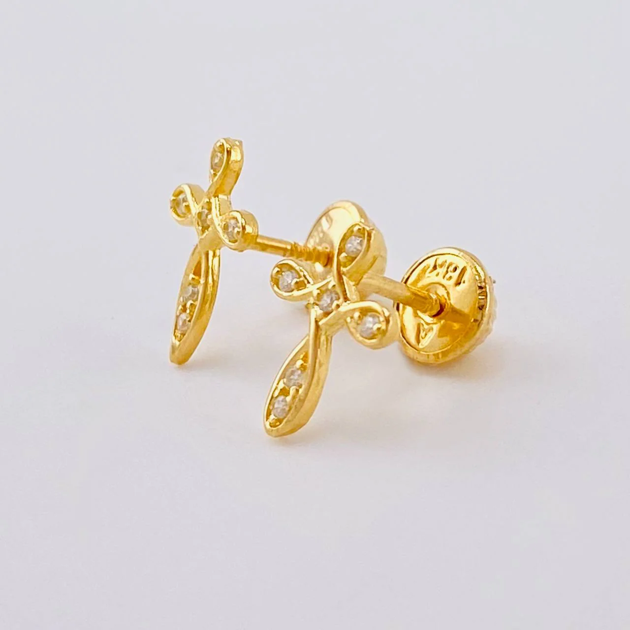 Topos Cruz Celta 1 g / in / 9.1 mm Oro Amarillo 18K - Image 4