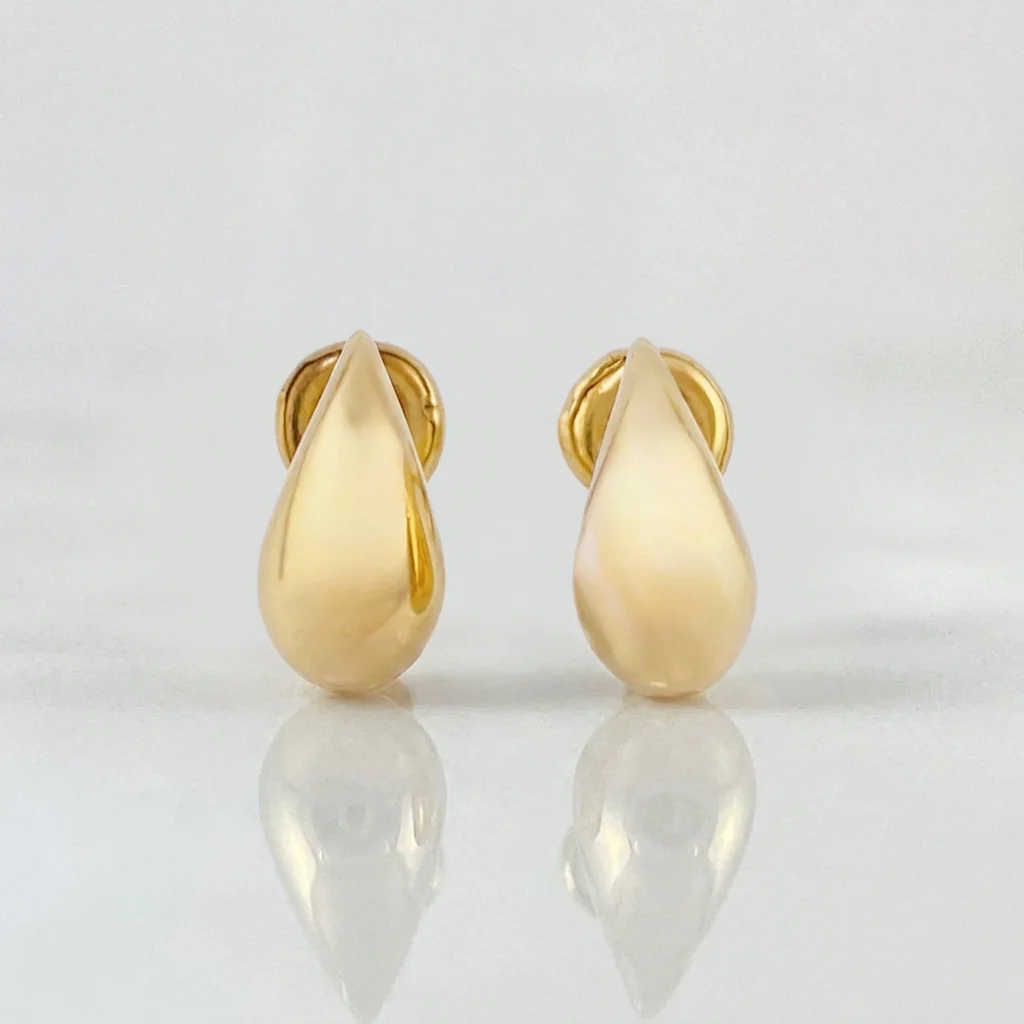 Topos Gotas 0.85g / in / 10.1mm Oro Amarillo 18K