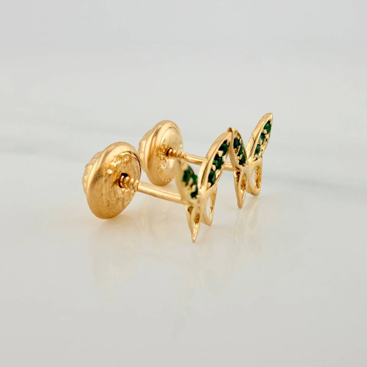 Topos Mariposa 0.65gr / 5mm Oro Amarillo 18K & - Image 3