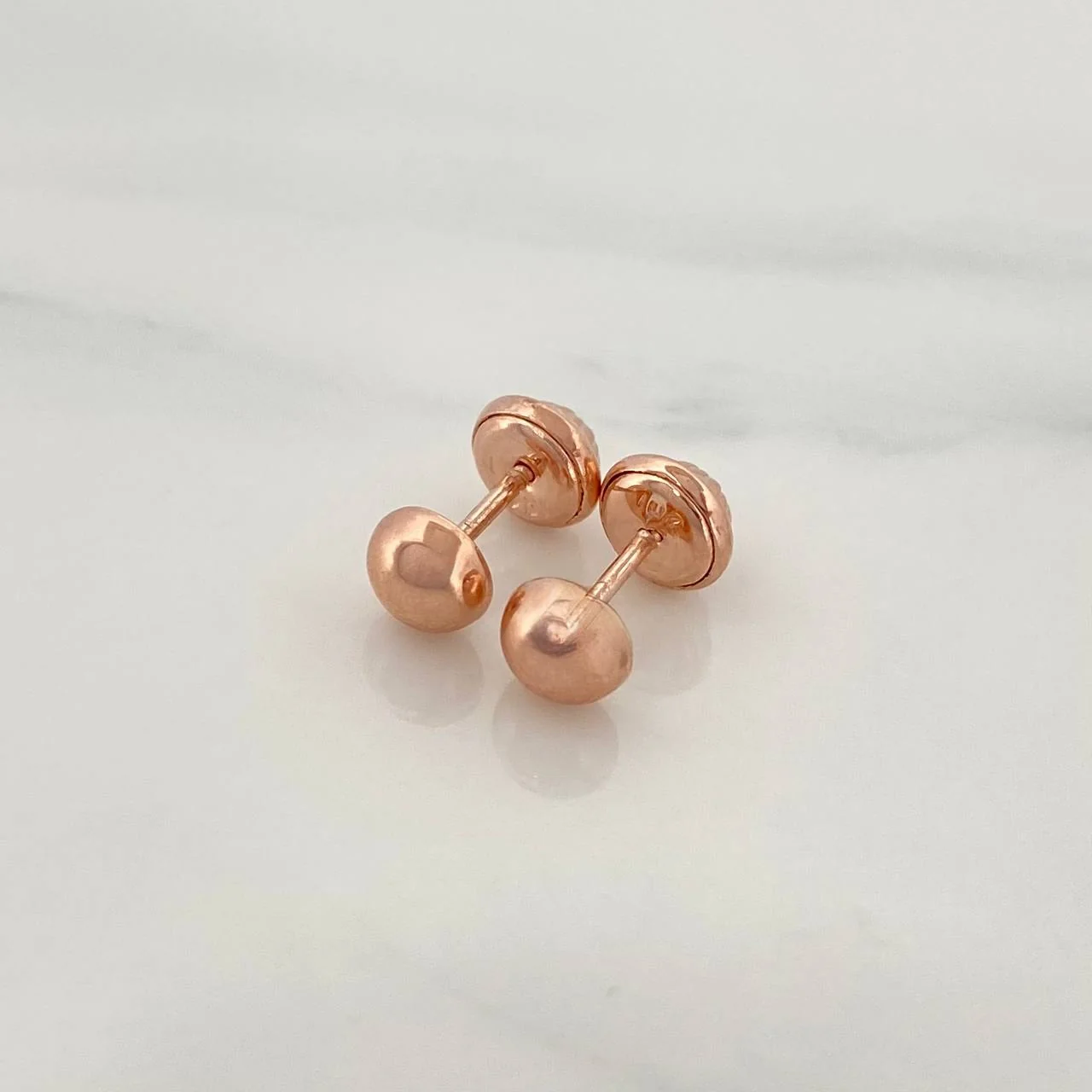 Topos Media Bola 0.6 g / in / 4 mm Oro Rosa 18K - Image 2