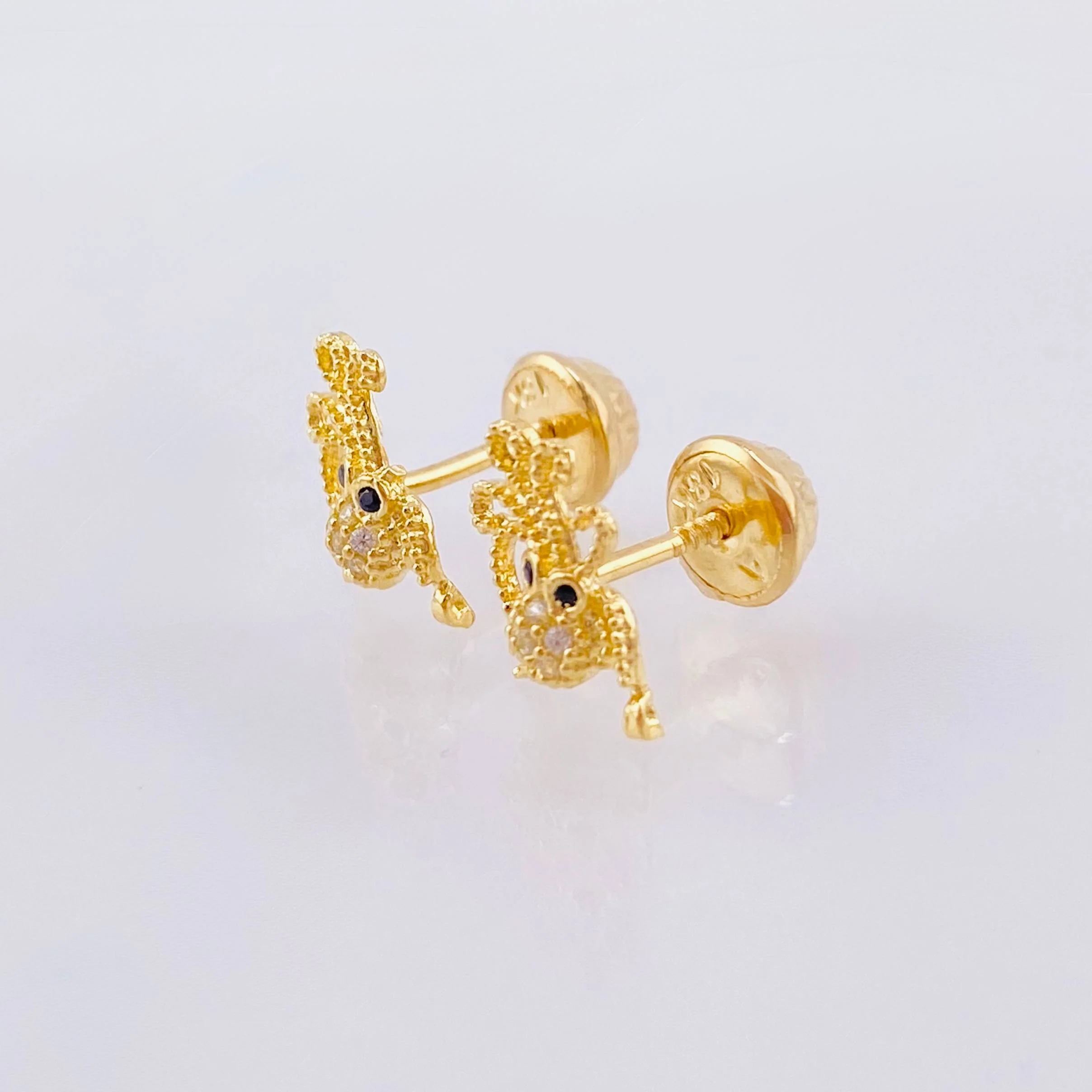 Topos Pulpo 1.05gr / 8mm Oro Amarillo 18K - Image 2