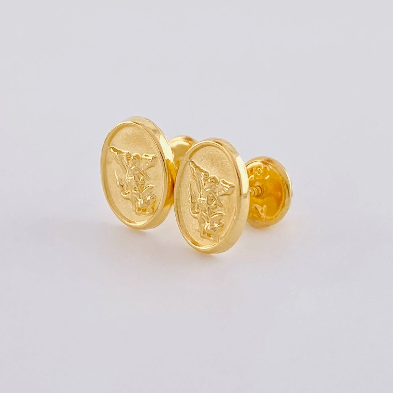 Topos San Miguel Mate 0.8 g / in / 9 mm Oro Amarillo 18K - Image 2