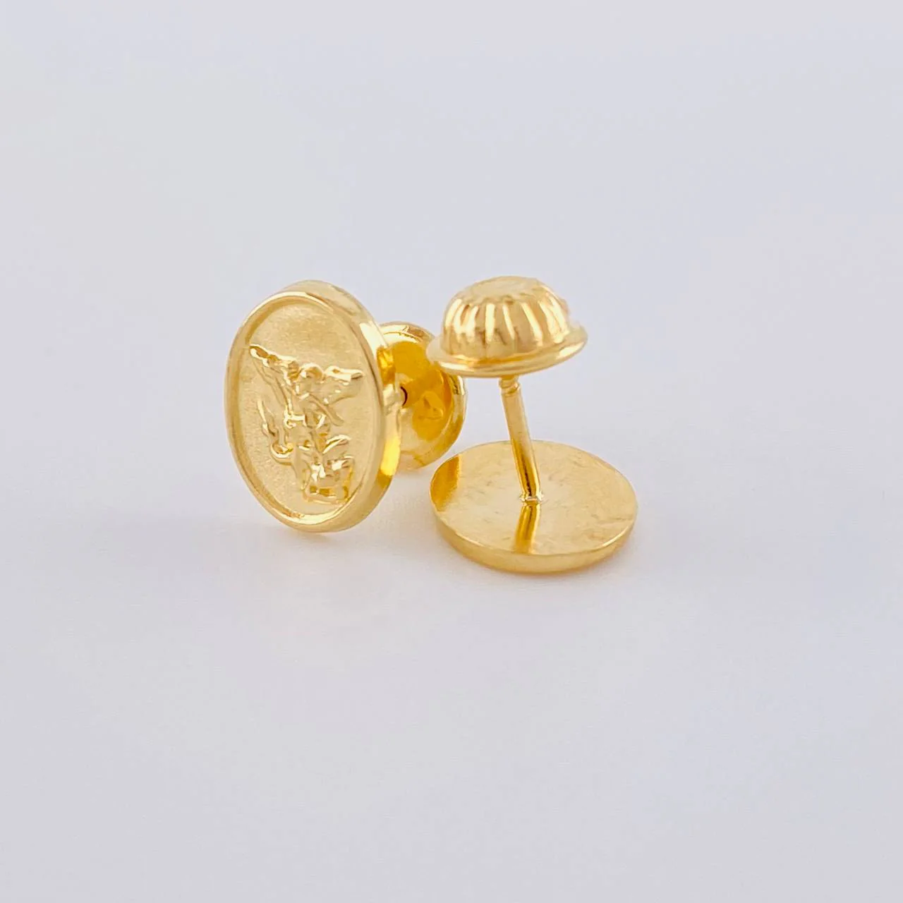 Topos San Miguel Mate 0.85 g / in / 9 mm Oro Amarillo 18K - Image 3