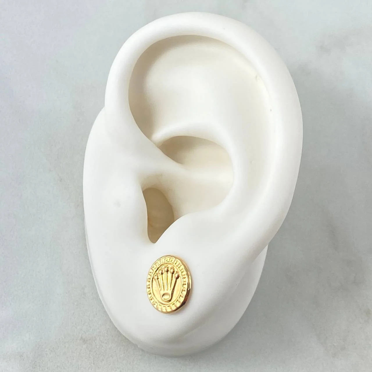 Topos Sello Corona 0.7gr / 8mm Oro Amarillo 18K * - Image 3