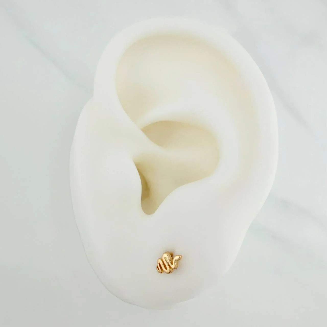 Topos Serpiente 0.6gr / 3mm Oro Amarillo 18K & - Image 4