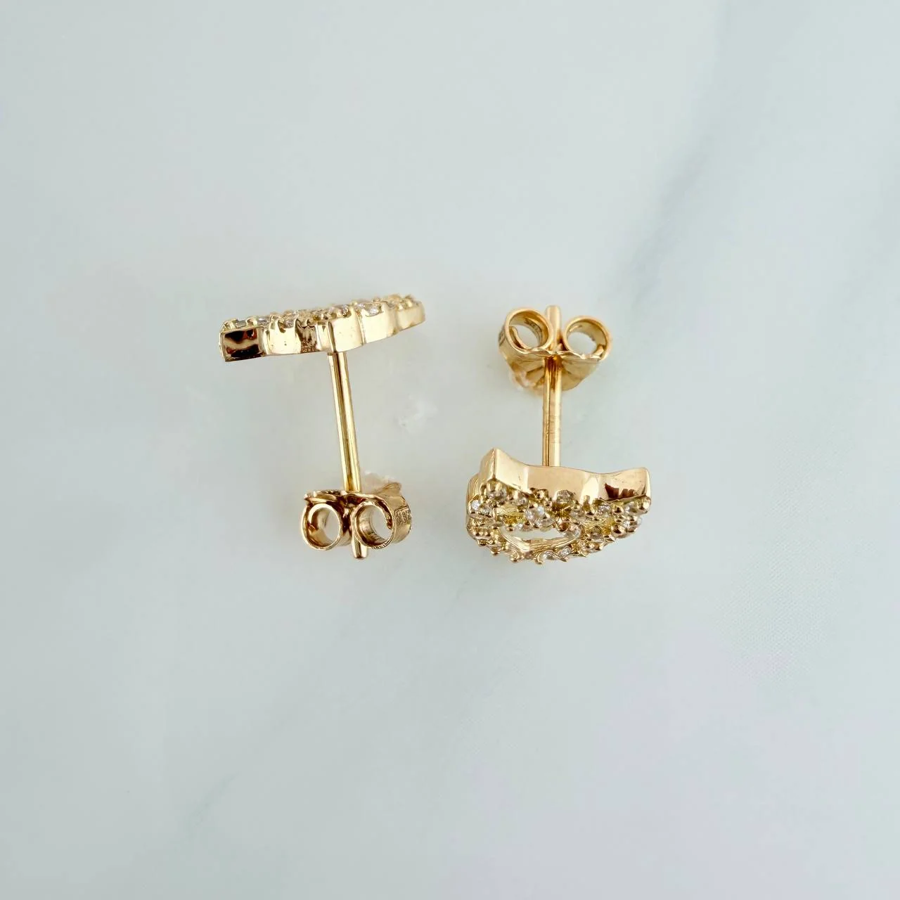 Topos Silueta Buho 1.8gr / 9.95mm Oro Amarillo 18K % - Image 4