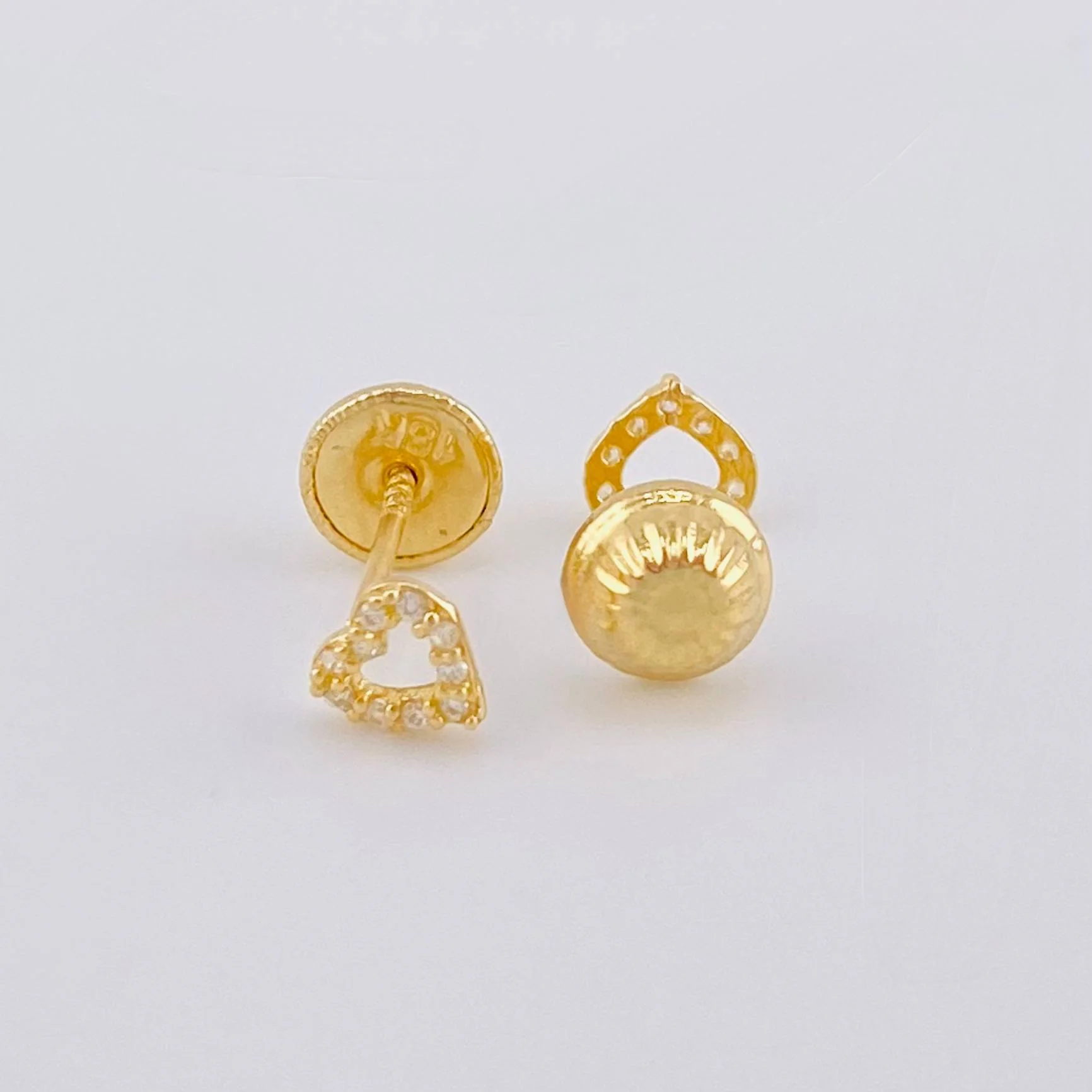 Topos Silueta Corazon 0.55gr / 6mm Oro Amarillo 18K © - Image 3