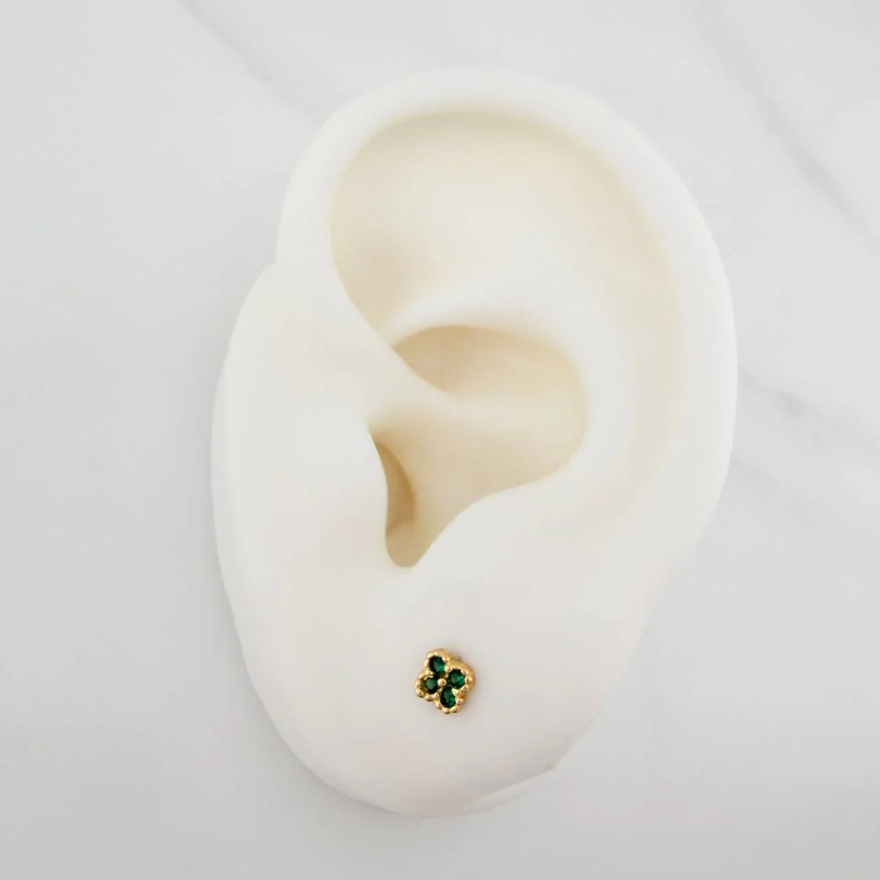 Topos Trebol 0.65gr / 4mm Oro Amarillo 18K & - Image 4