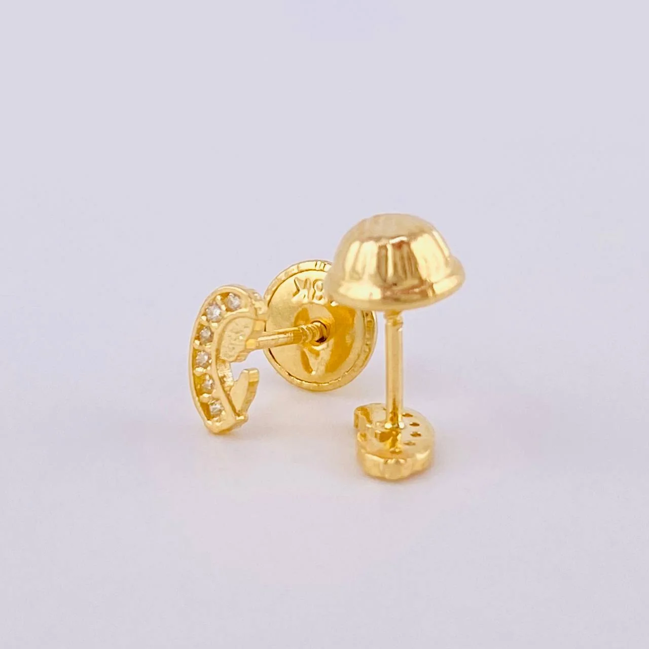 Topos Virgen Maria 0.65 g / in / 6 mm Oro Amarillo 18K - Image 4