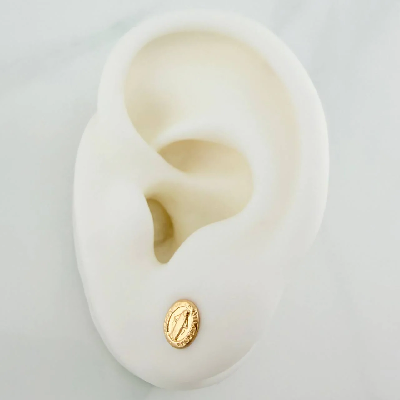 Topos Virgen Milagrosa 0.55gr / Oro Amarillo 18K & - Image 4